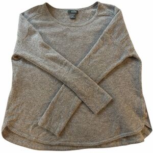 Griffen 100% Cashmere Grey Oversized Sweater XL Quiet Luxury